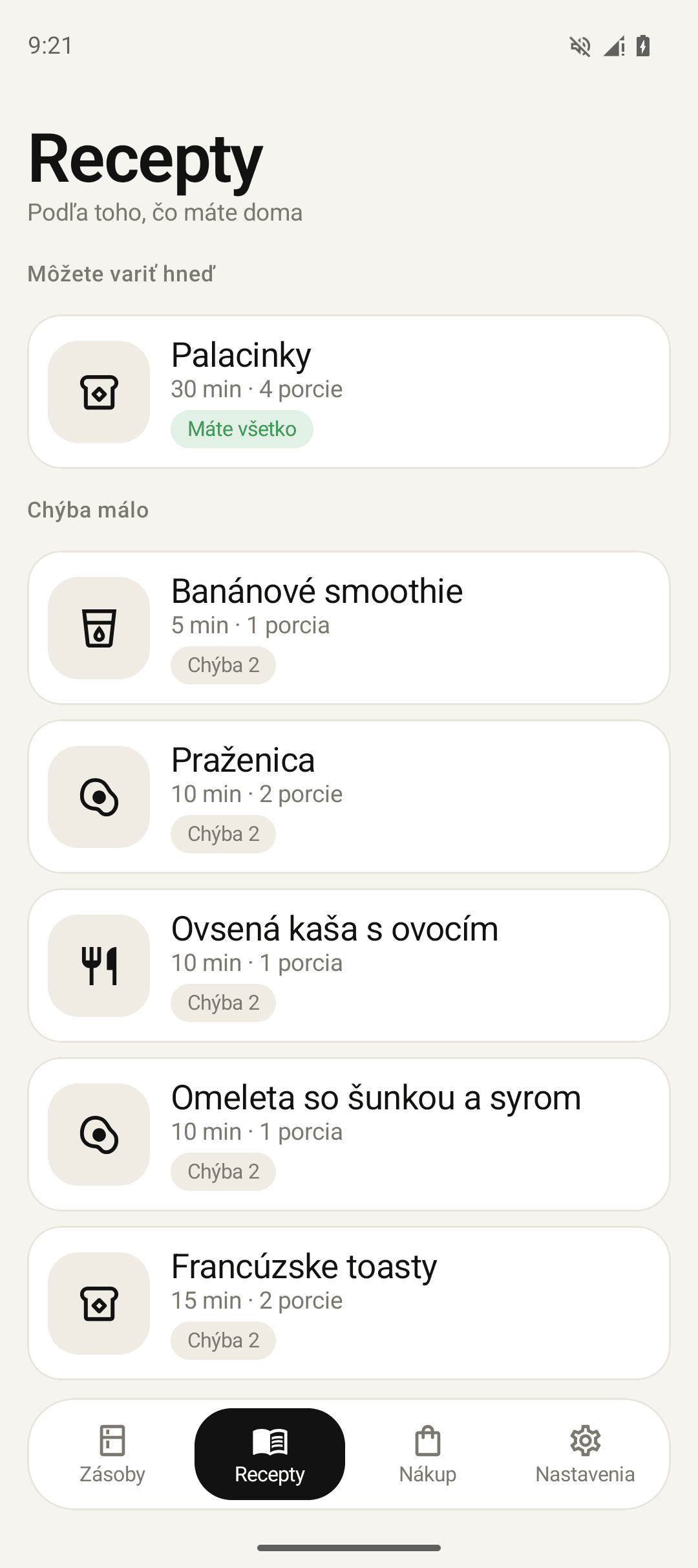 Recipes you can cook with what you have